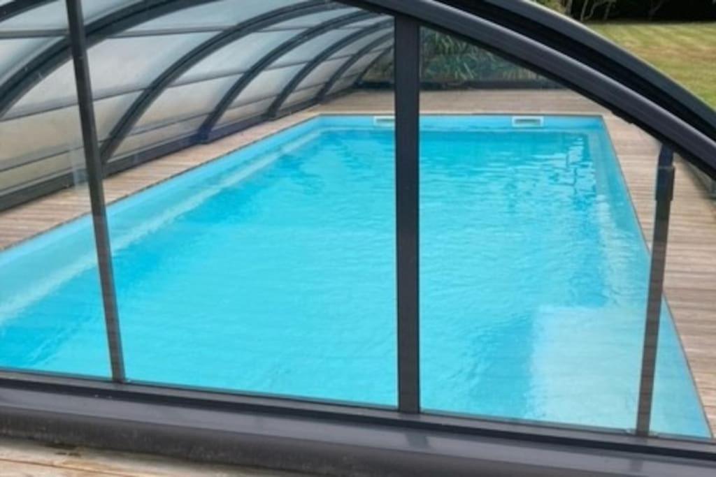 Le Gite Marie-Galante : Belle Maison D'Hotes Avec Acces Piscine En Ete Lanmeur Eksteriør bilde