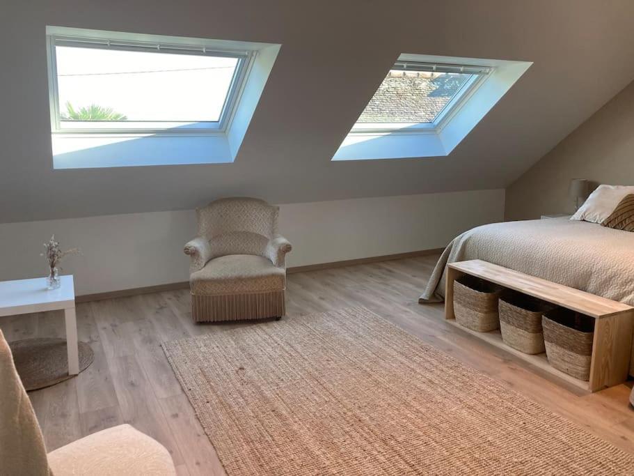 Le Gite Marie-Galante : Belle Maison D'Hotes Avec Acces Piscine En Ete Lanmeur Eksteriør bilde
